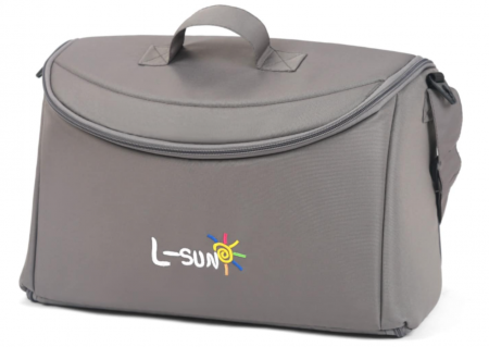 Carucior Copii , sport cu pozitie de somn, pliere troler, Spatar reglabil, Tehnologia One-Hand Folding, copertina extensibila, maner reversibil, husa de picioare si geanta, Gri [4]