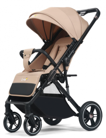 Carucior Copii , sport cu pozitie de somn, pliere troler, Spatar reglabil, Tehnologia One-Hand Folding, copertina extensibila, maner reversibil, husa de picioare si geanta - Copie [3]