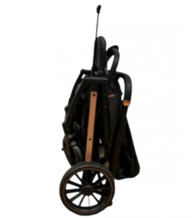 Carucior Copii, Tip sport cu pozitie de somn, Pliere Troller, Spatar reglabil, REVERSIBIL, Tehnologia inovatoare One-Hand Folding, Kidilo, negru [2]