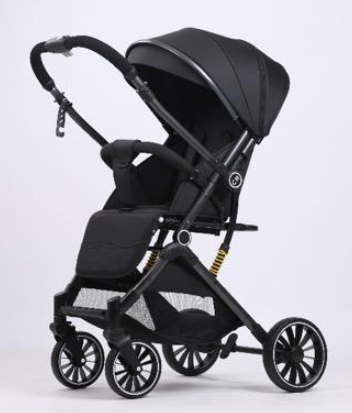 Carucior Copii,Tip sport cu pozitie de somn, Troller, Spatar reglabil prin centura, strangere compacta, Maner reversibil, Cu suspensii [1]