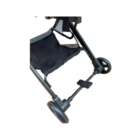 Carucior Copii, Tip sport cu pozitie de somn, Troller,Spatar reglabil prin centura, Tehnologia inovatoare One-Hand Folding, Negru90 x 105 x 50cm [3]