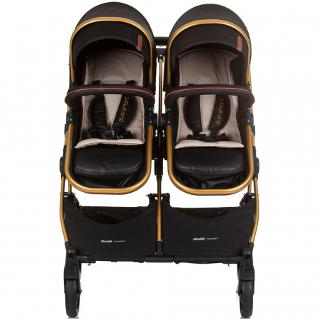 Carucior gemeni Chipolino Duo Smart 2 in 1 obsidian gold [6]