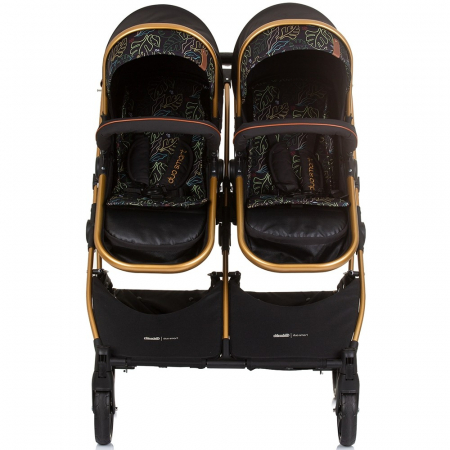 Carucior gemeni Chipolino Duo Smart 2 in 1 obsidian leaves [6]