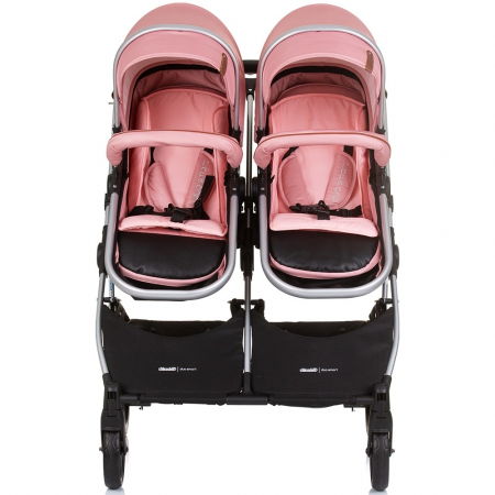 Carucior gemeni Chipolino Duo Smart 3 in 1 flamingo [7]