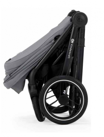 Carucior pentru bebelusi 2 in 1 KinderKraft - Nea, Platinium Grey [5]