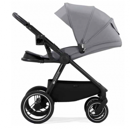 Carucior pentru bebelusi 2 in 1 KinderKraft - Nea, Platinium Grey [3]