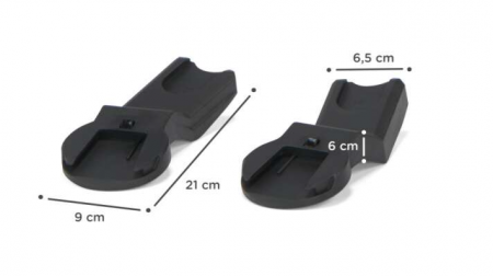 Carucior pentru bebelusi 2 in 1 KinderKraft - Nea, Platinium Grey [6]