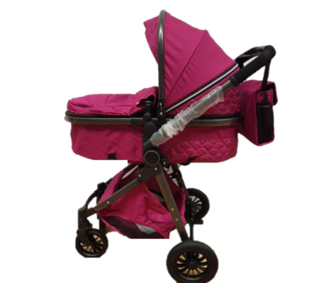 Carucior 2 in 1 - Carucior ,pentru copii,2 in 1,ultrapliabil,Landou detasabil si reversibil,Mov