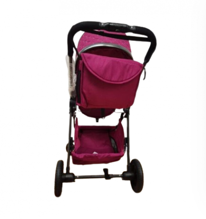 Carucior ,pentru copii,2 in 1,ultrapliabil,Landou detasabil si reversibil,Mov [2]