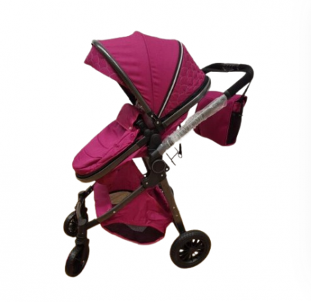 Carucior ,pentru copii,2 in 1,ultrapliabil,Landou detasabil si reversibil,Mov [4]