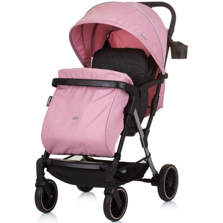 Carucior sport - Carucior sport Chipolino Amber cu husa picioare flamingo