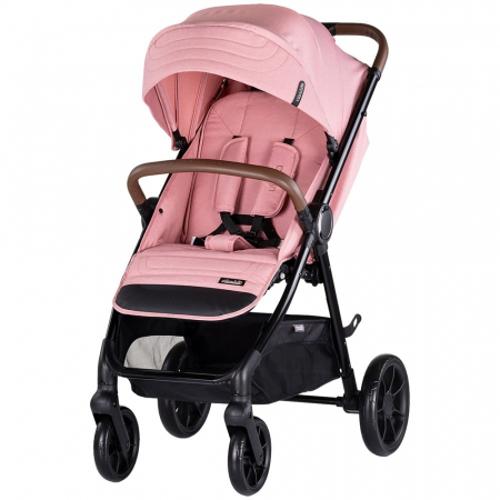 Carucior sport Chipolino Ultera cu husa picioare pink marshmallow [1]