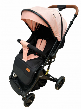 Carucior sport, Cu maner reversibil, 0-36 luni, Suspensie pe cadru, Husa de picioare, Strangere tip troler [5]