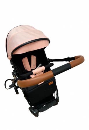 Carucior sport, Cu maner reversibil, 0-36 luni, Suspensie pe cadru, Husa de picioare, Strangere tip troler [7]