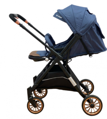 Carucior sport cu pliere troler, maner reversibil, Angel [5]