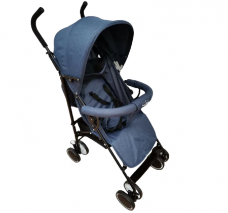 Carucior sport tip umbrela Sage Baby, roti duble, pozitie somn, varsta 6-36 luni, albastru [2]