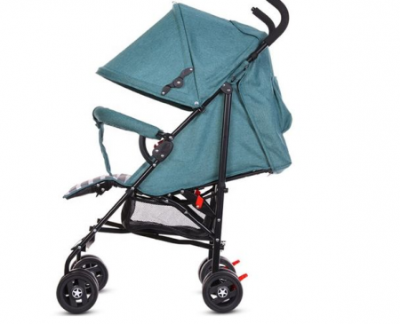 Carucior sport, cu pozitie de somn, strangere tip umbrela, turcoaz [1]