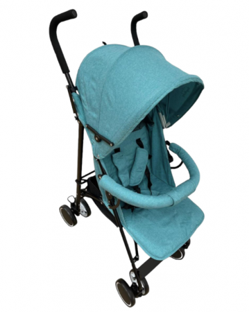 Carucior sport tip umbrela Sage Baby, roti duble, pozitie somn, varsta 6-36 luni, turcoaz [3]