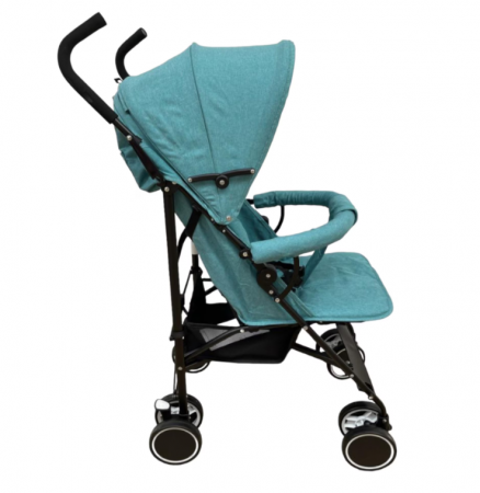 Carucior sport tip umbrela Sage Baby, roti duble, pozitie somn, varsta 6-36 luni, turcoaz [2]