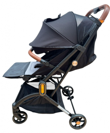 Carucior sport - Carucior Sport pentru Copii, cu pozitie de somn, Troller, Spatar reglabil prin centura, Tehnologia inovatoare One-Hand Folding, Suspensii si copertina reglabila