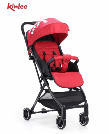 Carucior sport - Carucior sport, pliere tip troler, pozitie de somn, cu suspensii, cu copertina rezistenta la apa, rosu