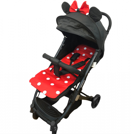 Carucior sport - Carucior sport ultrausor si ultracompact, Greutate 5.8 Kg, Minnie Mouse