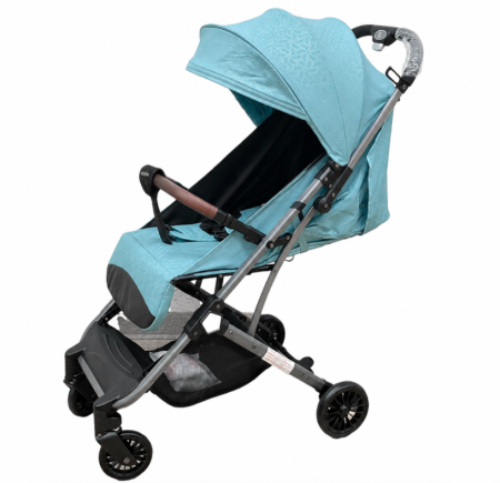Carucior sport - Carucior sport, ultrausor si ultrapliabil, cu pozitie de somn, tip troller, cu accesorii din piele, sarcina maxima 22 Kg