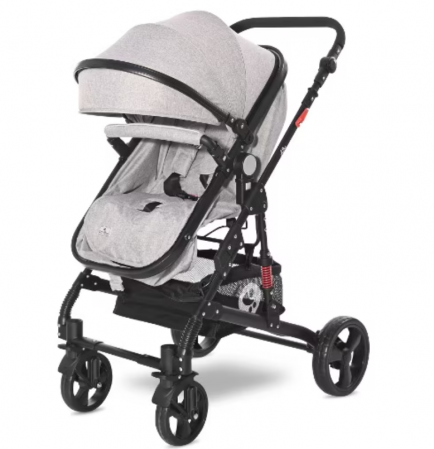 Carucior transformabil, 2in 1, Alba Classic, cu saltea suplimentara, Candy Pink [1]