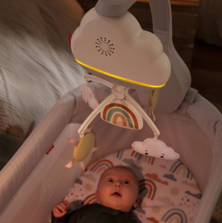 Carusel muzical 2in 1 Fisher Price - Curcubeu [1]