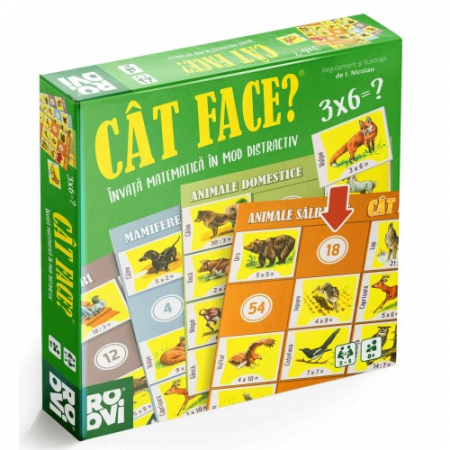 Jucarii educative - CAT FACE? - JOC MATEMATIC