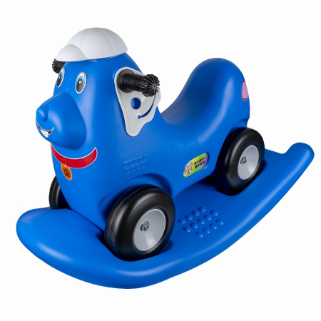 Balansoare si Leagane - Catel Balansoar 2 In 1, 75.5x37.5x53 cm , albastru