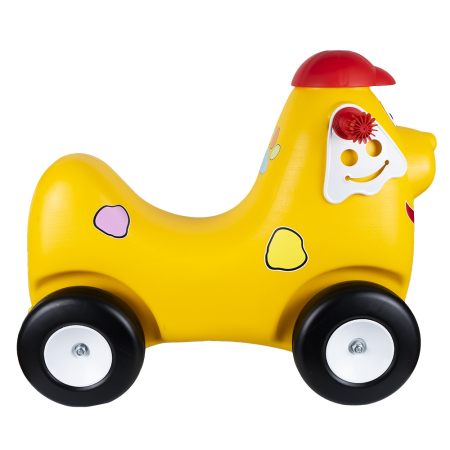 Catel Balansoar 2 In 1, 75.5x37.5x53 cm , galben [1]