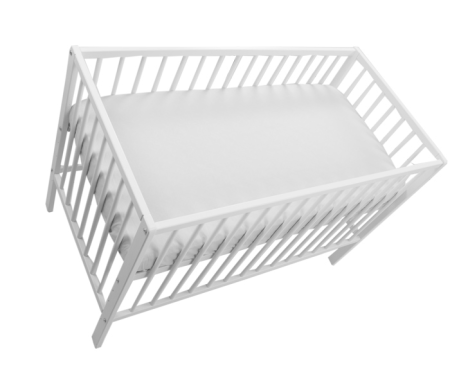 Cearceaf patut - Cearceaf cu elastic MyKids Alb 90x40
