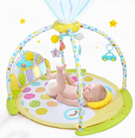 Centre de activitati - Centru de activitati, pentru  bebe, sunete din natura, Saltea cu Proiectii