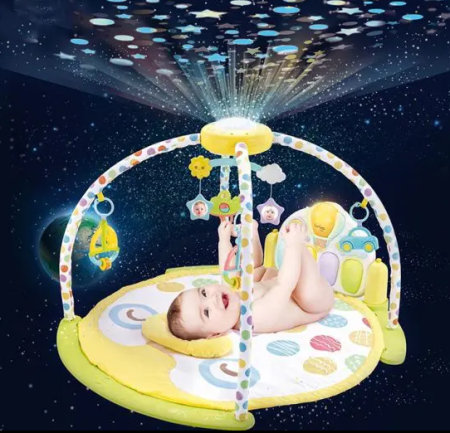 Centru de activitati, pentru  bebe, sunete din natura, Saltea cu Proiectii [2]