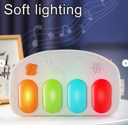 Centru de activitati si joaca, saltea Interactiva pentru copii, cu centimetru, cu sunete, multifunctional cu pian si jucarii zornaitoare [2]