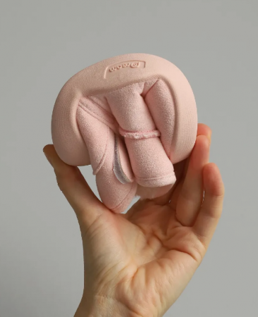 Fetite - Cizmulite roz pudra, imblanite, talpa flexibila