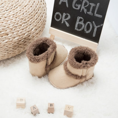 Cizmulite crem imblanite, Tip UGG [1]