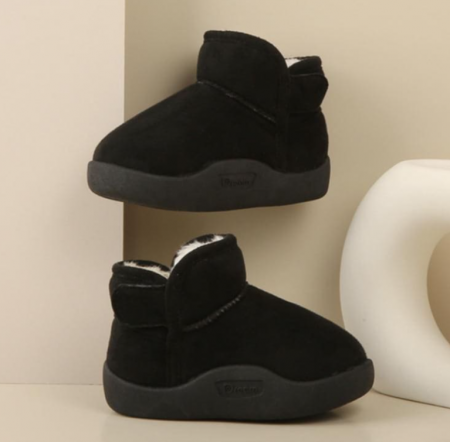 Incaltaminte de panza - Cizmulite, imblanite, talpa flexibila, negru