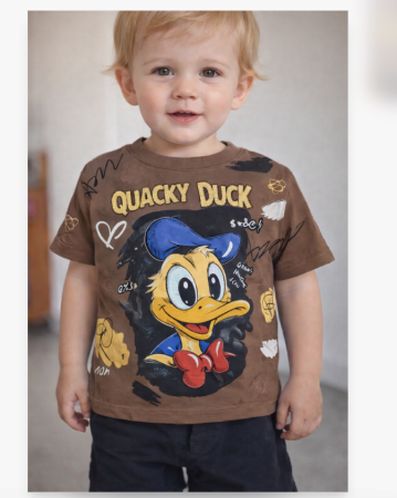 Trening - Compleu 2 piese, de vara, pentru baietei, Ratoi, Maro