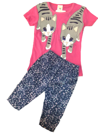 Costumase primavara-vara - Compleu 2 pisicute