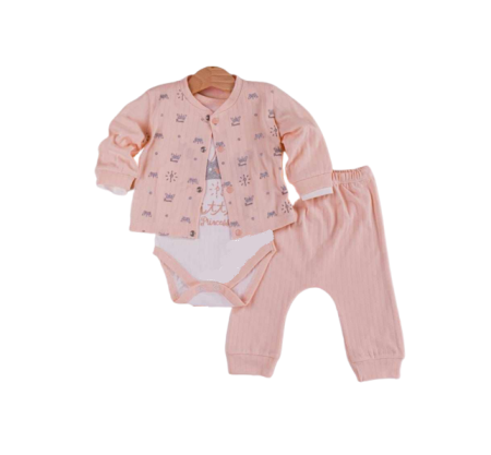 Set nou nascut - Compleu 3 piese, Micuta printesa