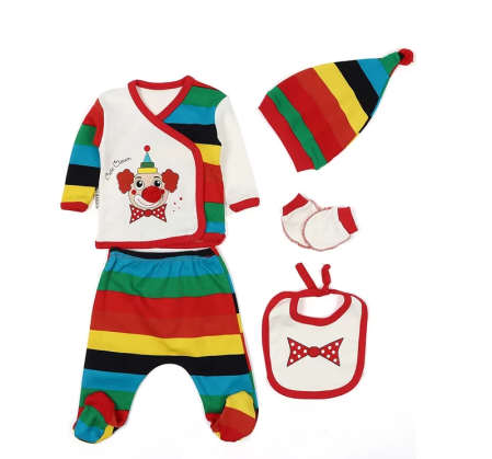 Bluze si pulovere - Compleu 5 piese,micultul clown