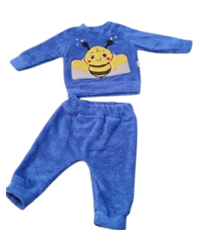 Set nou nascut - Compleu cocolino,albinuta,albastru