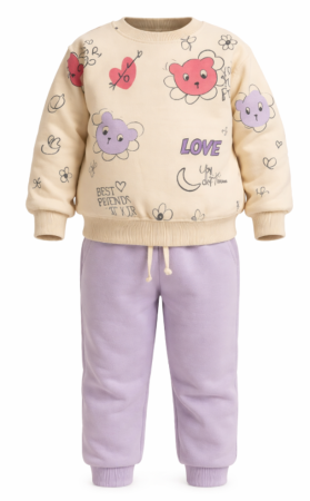 Trening - Compleu fete, cu ursuleti