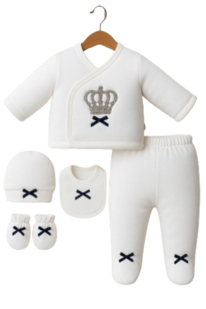 Set nou nascut - Compleu nou nascut, 5 piese, Micul Print