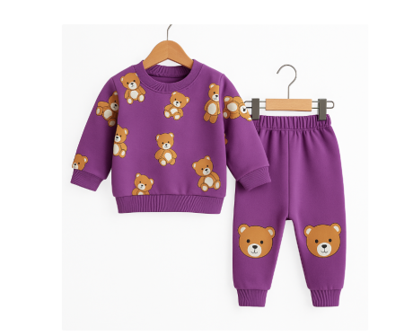 Set nou nascut - Compleu Ursuletii veseli