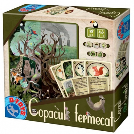 Jucarii - COPACUL FERMECAT - JOC EDUCATIV - TIP QUIZ (INTREBARI-RASPUNSURI) - 2 VARIANTE DE JOC