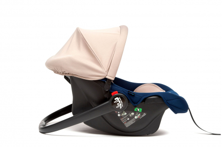Cos Auto Juju Baby Boo i-Size, Bej-Bleumarin [3]