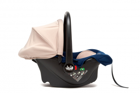 Cos Auto Juju Baby Boo i-Size, Bej-Bleumarin [2]